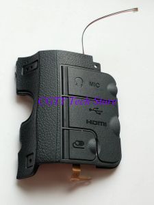 Аксессуары Новая оригинальная оболочка USB -крышки с микрофоном GPS GPS -резина для Nikon D600 D610 замена камеры.