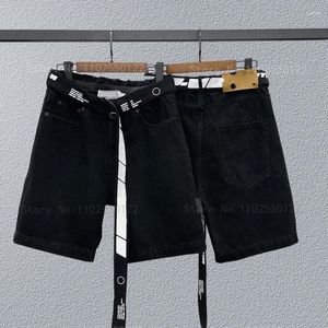 Herren Jeans Frühlings- und Sommer -Denim -Shorts Baumwolle hochwertige Top -gedruckte Modetrends 2024 2024