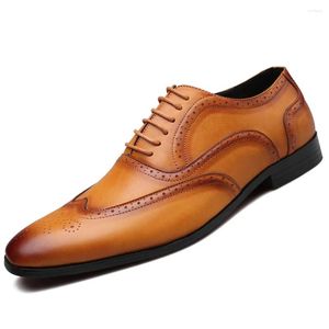 Casual Shoes Men's Large Size Formell Leather Fashion Lace Up Flats Non-Slip Comfort Lightweight Footwear Sapato Masculino