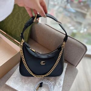 High Quality Underarm Hobo Handbag Dsigner Bag Luxury Genuine Leather Messenger Bag Classic Cross Body Shoulder Bag Women's Party Bag Perfect Hardware and Details