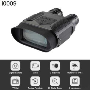 Oryginalne 7x31 Infered Digital NV400B Nocne Surowanie Nocne Vision Binokulars 2.0 LCD Taktyczny dzień Dzień NV Gogle Telescope IR Binokular Camera Wideo