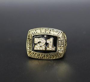 2021 Whole Hall Of Fame Baseball 1955 1972 21 roberto clemente Team s Ring Souvenir Men Fan Brithday Gif3310783