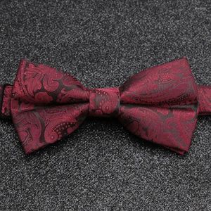 Bow Ties Men Tie Fashion Business Wedding Necktie Parties Dress Jacquard Bowtie Cravats Accessories Gravatas Para Homens