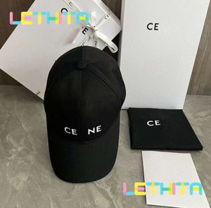 2024 Top Canvas Baseball Hat Men Men Designer Fashion Women Baseball Cap Stating Hats Письмо лето Snapback Sunshade Sport Emelcodery Beach Luxury Cap