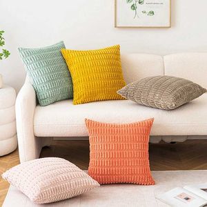 Cushion/Decorative Plush Cushion Cover Super Soft Decorative s for Couch Home Case for Living Room Bedroom Throw Sofa Living Room