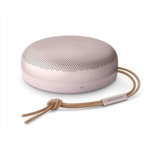 Altoparlanti Bluetooth impermeabile portatile con microfono - altoparlante wireless di 2a generazione A1 in rosa, perfetto per avventure all'aperto e feste in piscina