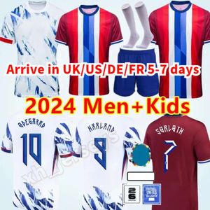 Camisetas Norwaies Haaland 2024ユーロカップノルエガナショナルチームサッカージャージーホーム