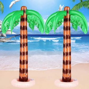 Baby Bad Spielzeug 90 cm aufblasbare Kokosnussbaum Kinder im Freien Spielzeug Baby Bad Spielzeug Schwimmbad Palmbaum Spielzeug lustige Sommer Beach Party Game Dekor