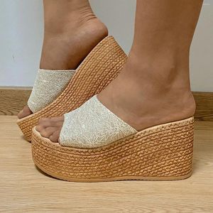 Sandals Knot Wedges Fashion Roman Womens Toe Open Beach Slippers Shoes Women's Boots & Booties Wedge