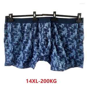 Underpants Männer Baumwollboxer Plus Größe 10xl 12xl 14xl atmungsaktiv