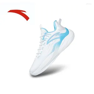 Basketball Shoes Anta Jianshan 2 Geração Combate de Terreno Homem de Cobramento Baixo Presente de Treinamento Esportivo Respirável