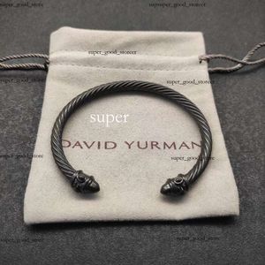 新しい2024 Dy Desginer David Yurma Jewelryトップ品質のブレスレットシンプルでエレガントな人気の織物ファッションリングデビッドブレスレットパンクジュエリーデビッドサイズ2 403