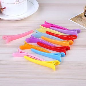 NEW 10Pcs/Set Professional Basic Hair Grip Clips Hairdressing Sectioning Cutting Hair Clamps Clip Plastic Salon Styling Hair Clips