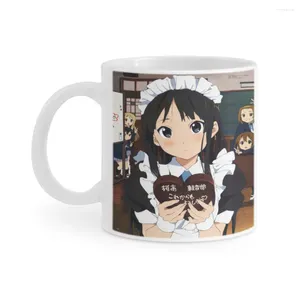 Muggar Japan Anime Kawaii K på! Keramik kaffe te kopp mjölk koppar gåvor dricker kaféer