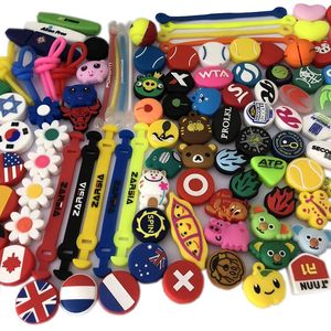 150 PCS ASSORTEDタイプテニスラケット振動DampenerStennis Damper Dampener Shocktennisアクセサリー240411