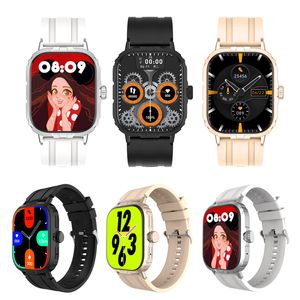 Ny ankomst JQ005 smartwatch 1.69 tum full pekskärm IP67 Vattentät utomhussportklocka för män kvinnor