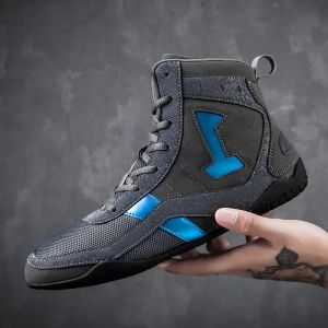 Boots 2022 Hot Sale Men And Women Boxing Boots Wrestling Shoes for Couples Professional Boxing Training Shoes Brand Fighting Boots Boy