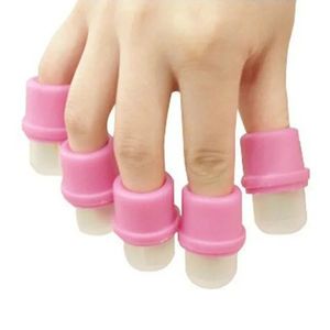 10Pcs/Set Wearable Nail Soak Soakers Polish Remover DIY Acrylic UV Gel Cap Tip Set Wholesale Nail Supplies for Professionals