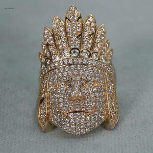 ダイナミックメンズヒップホップSterlingSier Lab Grown Diamonds Ring withFlawless VVS Clarity見事なデザイン