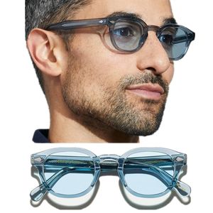 Neue Farbe Johnny Depp getönte Sonnenbrillen UV400 Mode Newyork Hipster Brille Retro-Vintage Design Männer Frauen für verschreibungspflichtige Brille Fullset Case