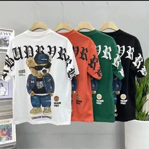 2024 Sommer Herren T-Shirt Japan Harajuku Fashion Graphic T-Shirt Herren 100% reines Baumwoll Herren Kleidung Cartoon kurzärmeliges Top Herren T-Shirt 240426