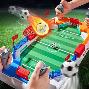 Novelty Games Large Size Children Football Board Game Competitive Table Soccer Toy Set Parent-child Interactive Game Party Toy Christmas Gifts T240428