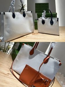 High Quality 10A Designer bag Canvas tote bag Women 2GS Printed Shopping Handbag 2-pcs 772144 772176 Shoulder Crossbody Bags Clutch Hobo Wallet