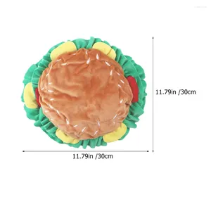 Одежда для собак гамбургер в форме домашних животных, украшение, набрать шляпу, легкая плюшевая кошачья крышка (L)