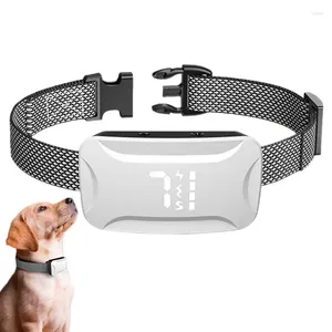 Dog Collars Bark Collar Anti-Barking With Beep And Vibration Adjustable Sensitivity IP67 Waterproof Rechargeable Smart