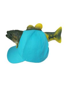 Cappello da pesce 3D per donna e uomo Inverno Zoo Viaggio Ragazza Ragazzo Cartone animato Visiera Moda Baseball Hip Hop Berretto speciale Regalo di Natale 2208171031521