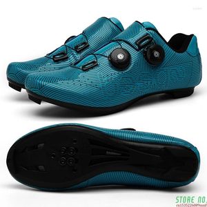 Sapatos de ciclismo Speed Sneakers MTB Men Women Bicycle Bicycle Racing atlético de bicicleta de estrada auto-travável