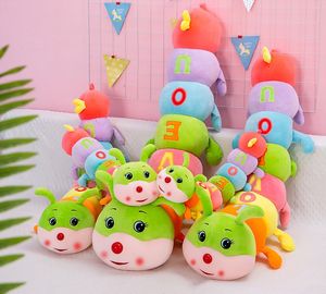 Creative New Cute Caterpillar Plush Toy Doll Doll Pillow Facurring Infantil Fabricante de Vendas Diretas