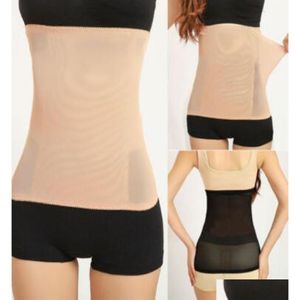 Womens Shapers Invisible Body Shaper Tummy Trimmer Waist Stoh Control Girdle Slimming Belt With Opp Package Cca9906 Drop Delivery Appa Otxqi