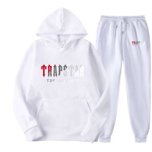 24ss Trapstar Sweater Set Popular Floral Hoodie Top Pants ss