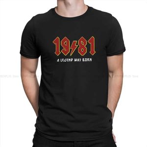 Men's T-Shirts Who Still Rock Special TShirt 1981 Leisure T Shirt Summer T-shirt For Men Women T240425