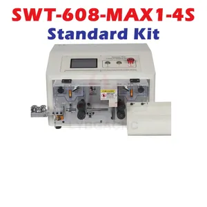 220V/110V 500W Máquina de decapagem e descamação automática de arame SWT-608MAX CORTAME