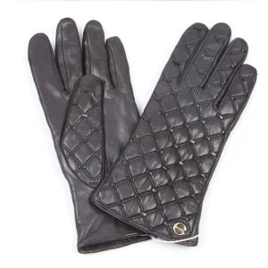 Autumn Winter New Woman Genuine Leather Plaid Gloves Imported Sheepskin Classic Checkered Embroidery Female Driving Mittens
