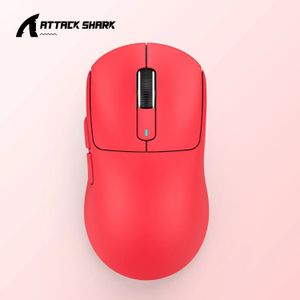 X3 PixArt PAW3395 Bluetooth Mouse 24G TriMode Connection 26000dpi 650IPS 49g Lightweight Macro Gaming 240419