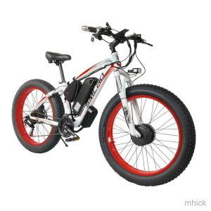 Bicicletas SMLRO NOVO XDC600 2000W 48V 22.4AH Bicicleta elétrica de 26 polegadas de bicicleta de montanha e traseira dos freios de disco mecânica M230410