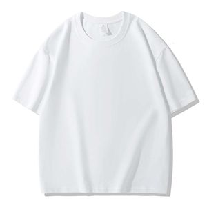 Маленькая чистая белая т три -доказательство футболка 230G Мужская женская хлопчатобумажная круглая шея с коротки