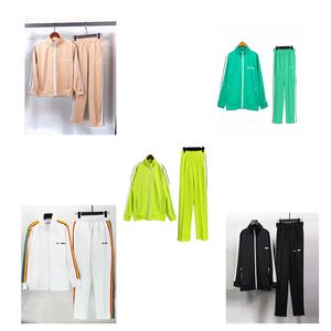 Men Tracksuits Designer Set Track Suit Suckes and Pants Zipper Standing Twiber اثنين