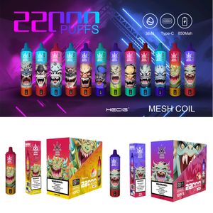 Original Bang Beach 22000 Puffs engångscigaretter Puff 22K 0% 2% 5% 23 ml Förspillad POD Mesh Coil 850mAh Laddningsbart batteri 36 ml Förspillad patronbang -vapes