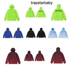 Autumn e inverno American Trapstar Letter bordado Windbreaker Rush Coat Mens e Jaquetas Casuais Casual Casual Trendy