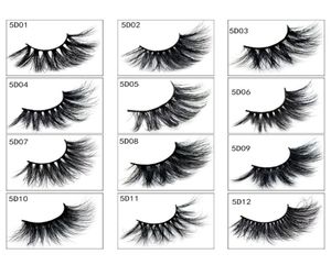 1 Pair 100 Mink Eyelashes Handmade 3D Big Volumn Crisscross False Eyelash Extra Length 25mm Eye Lashes Eye Makeup Beauty Tools2673449