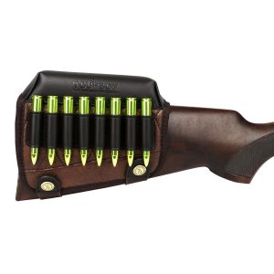 Holsters Tourbon Hunting Gun Buttock Cheek Rest Riser Rifle Cartridges .308Win .3006 .3030 Ammo Holder Clip Shooting Gun Accessories