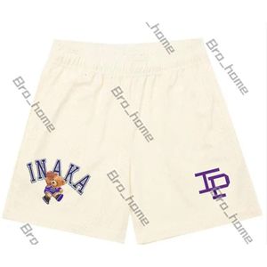 Shorts maschile designer Inaka marchio stampa corta estate in palestra casual shorts classico uomo abbigliamento pallacanestro con cortometraggi a doppia mesh ip pattern 865