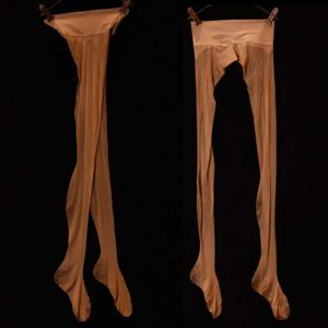 Meias Sexy 2023 Summer Ultra Fin Smooth Soil Socks High Socks Womens Nylon Sexy Sexy Transparente Silk Hot Tentação Pantyhose Q240427