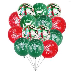 Party Decoration Kreatwow-Christmas Balloon Decorations Santa Reindeer Confetti Supplies