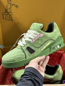 1A8FN8 designer sneakers trainer green color fashion shoes big size best quality fast ship size46