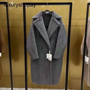 Maxmaras ceket oyuncak ayı kadınlar kasmir palto yün malı m devre polar doğru versiyon kalınlaşmış uzun stil soğuk dirençli bir